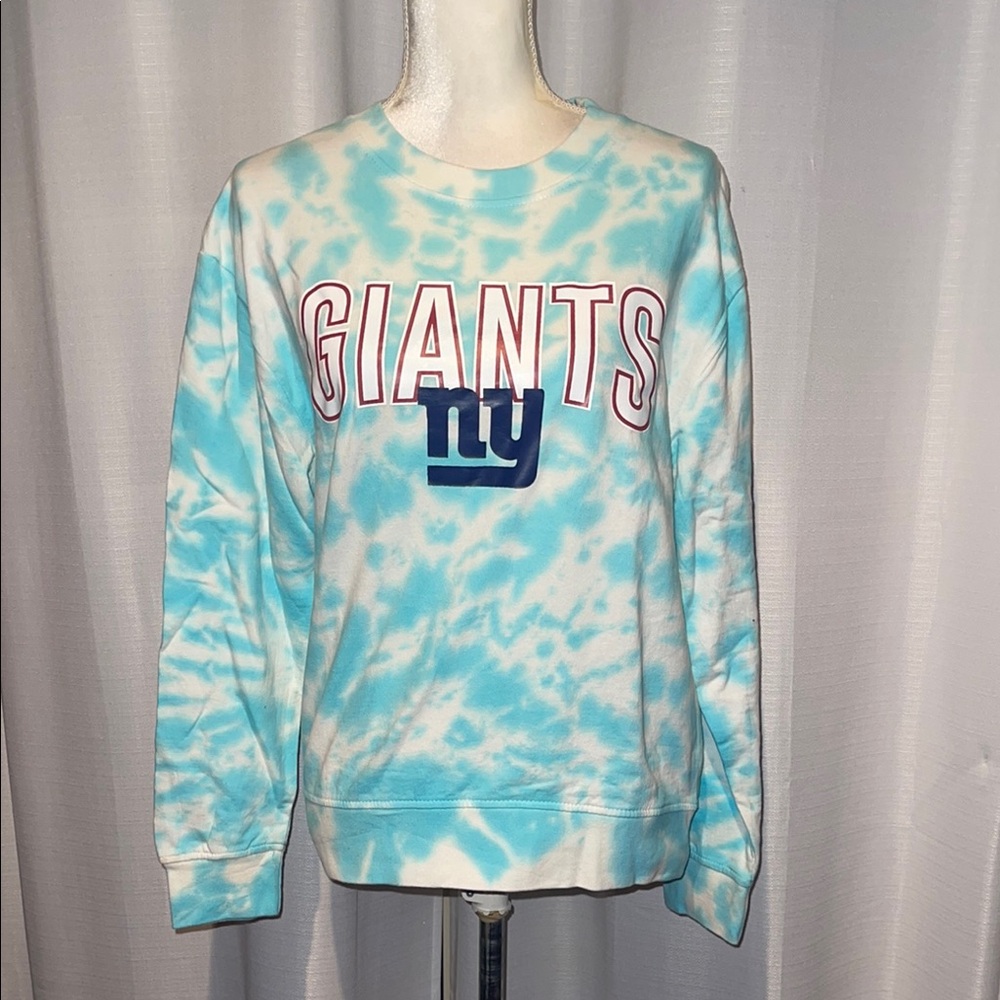 New York Giants Womens Cloud Coverage Sweatshirt